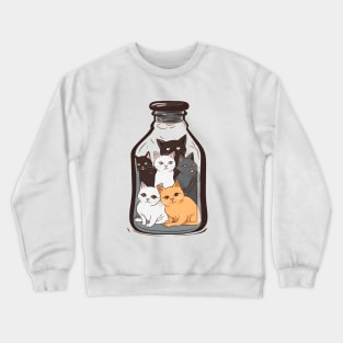 Cat Anti Depressant Crewneck Sweatshirt